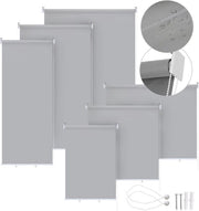 Reticolo termico - Verduisterante - Schermo solare verticale - Reticolo invernale impermeabile - Grigio 140 x 240 cm