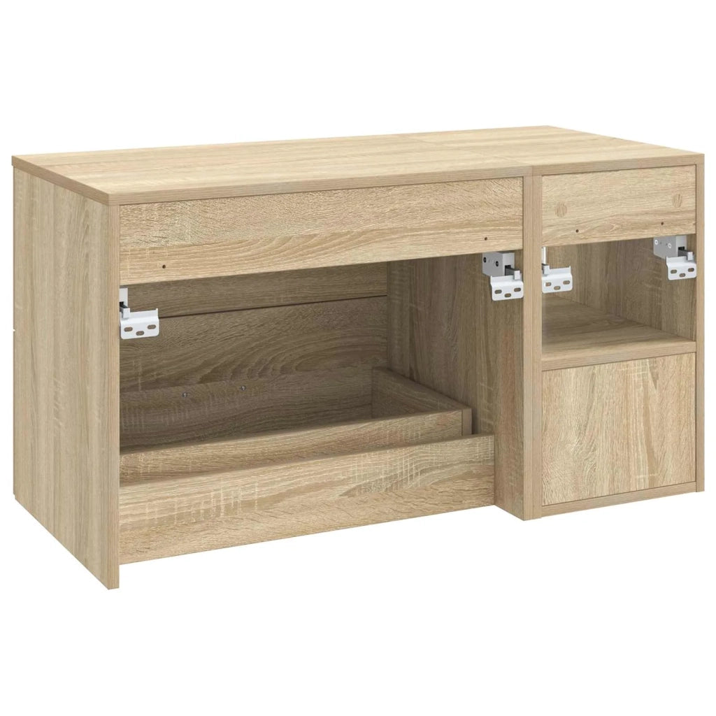 Set di mobili per il bagno 2 pcs Rovere Sonoma 3403938
