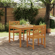 Set da Pranzo per Giardino 3 pcs Marrone 3375658
