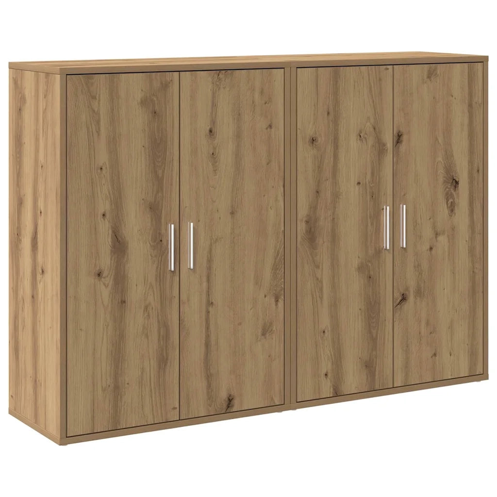Credenza 2 pcs Rovere artigianale 60 x 31 x 84 cm 3334303