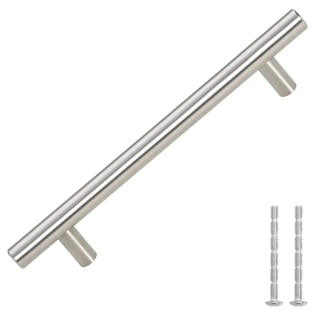 Maniglie per Mobili 10 pz Argento 128mm in Acciaio Inox CFW1950056