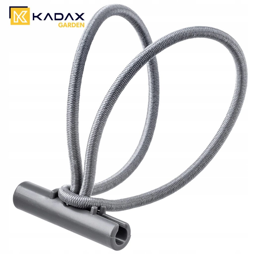 Set di 10 elastici KADAX per il fissaggio di teloni. Elastici per teloni con cricchetto, 20 cm, resistenti.