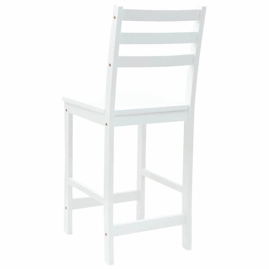 Sedie da pranzo 2 pcs Bianco 40 x 47,5 x 99,5 cm