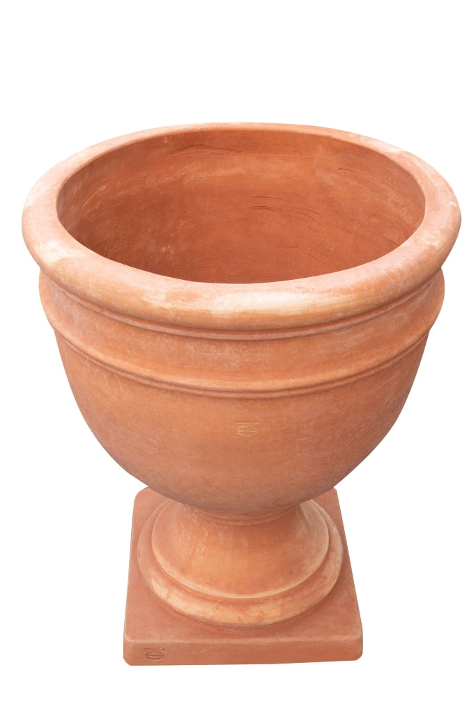 Biscottini Vaso coppa in Terracotta 100% Made in Italy interamente Lavorata a Mano orcio