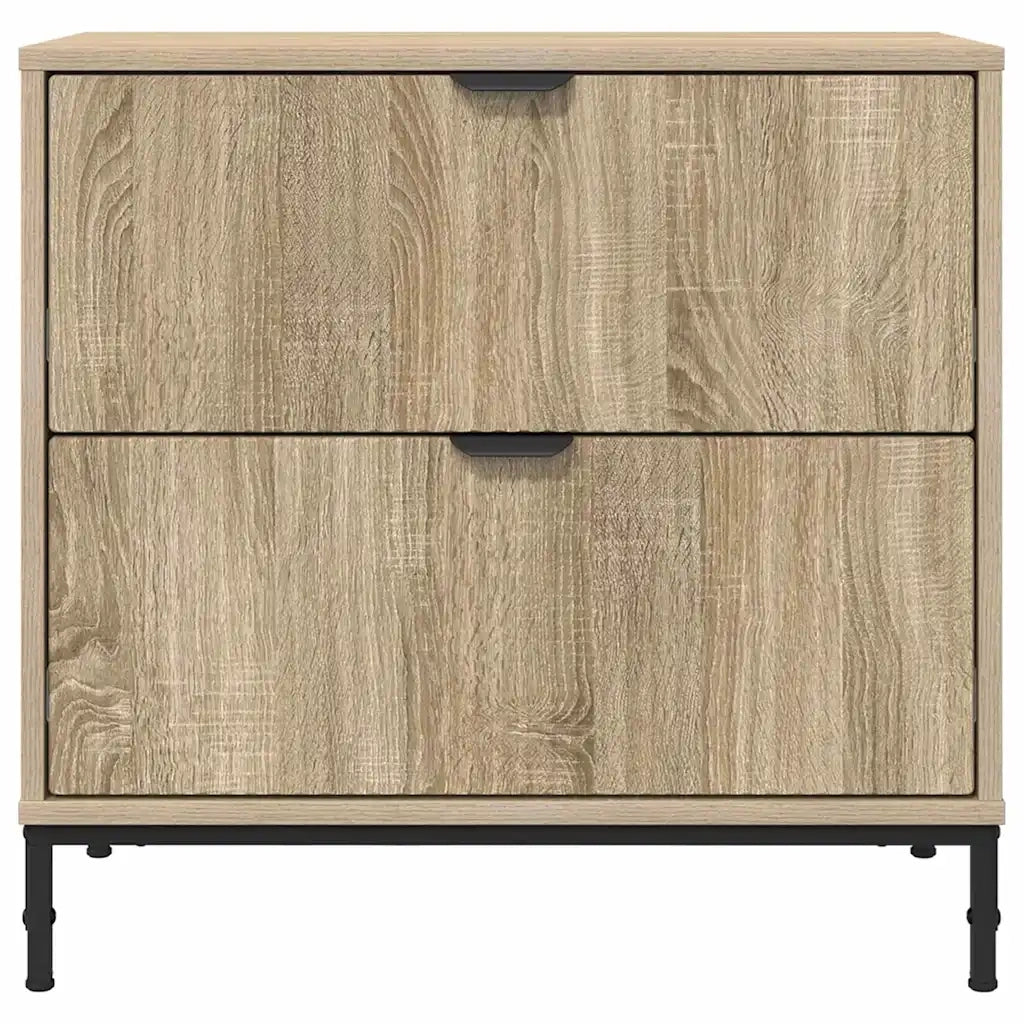 Comodino rovere sonoma 63.5 x 36 x 61 cm Legno multistrato