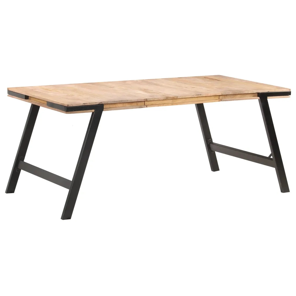 Tavolo da Pranzo 180x90x76 cm in Legno Massello di Mango 288119