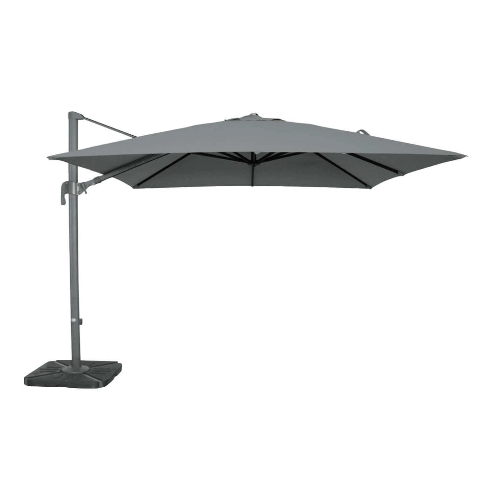Ombrellone da Giardino decentrato 3x4 in alluminio - LENA