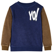 Felpa da Bambino Blu Marino 92cod mxl 108755
