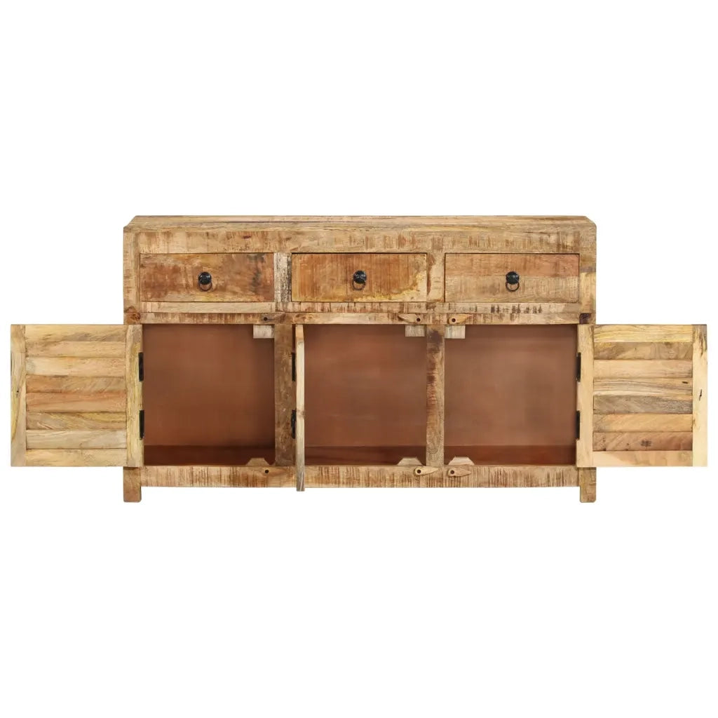 Credenza 110x30x65 cm in Legno Massello di Mango 338427