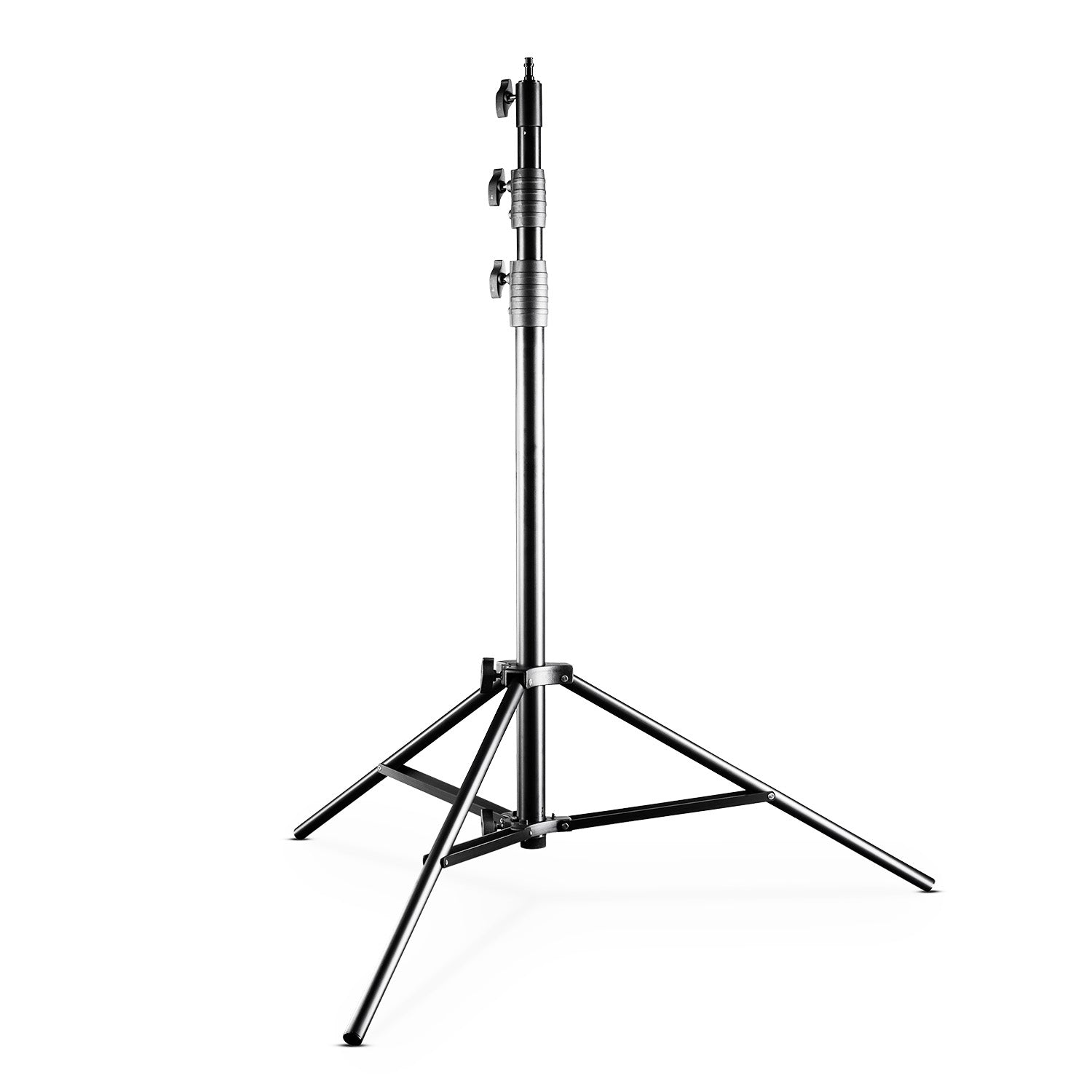 AIR Jumbo 290 Stativo per luci max 20 kg Cavalletto fotografico con altezza fino a 290 cm, in alluminio, Treppiedi con attacco per apparecchiature foto e video