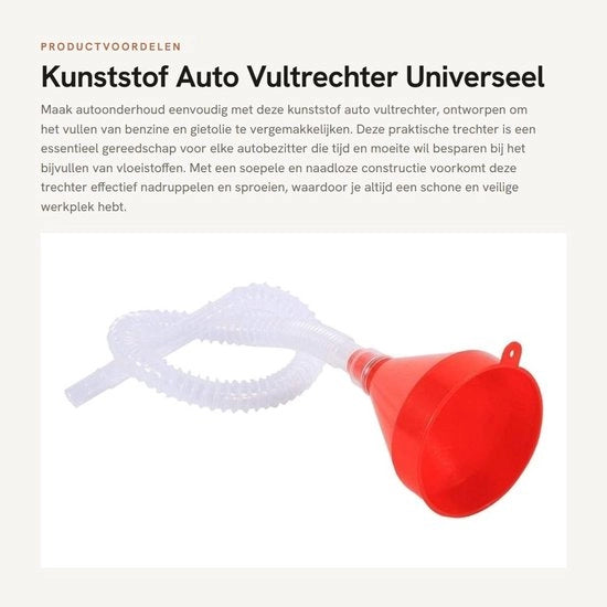 Treccia in plastica - Treccia con tubo morbido - Treccia per benzina - Treccia per olio da immersione - Treccia con anello di appoggio - Diametro 8 cm, altezza 10 cm