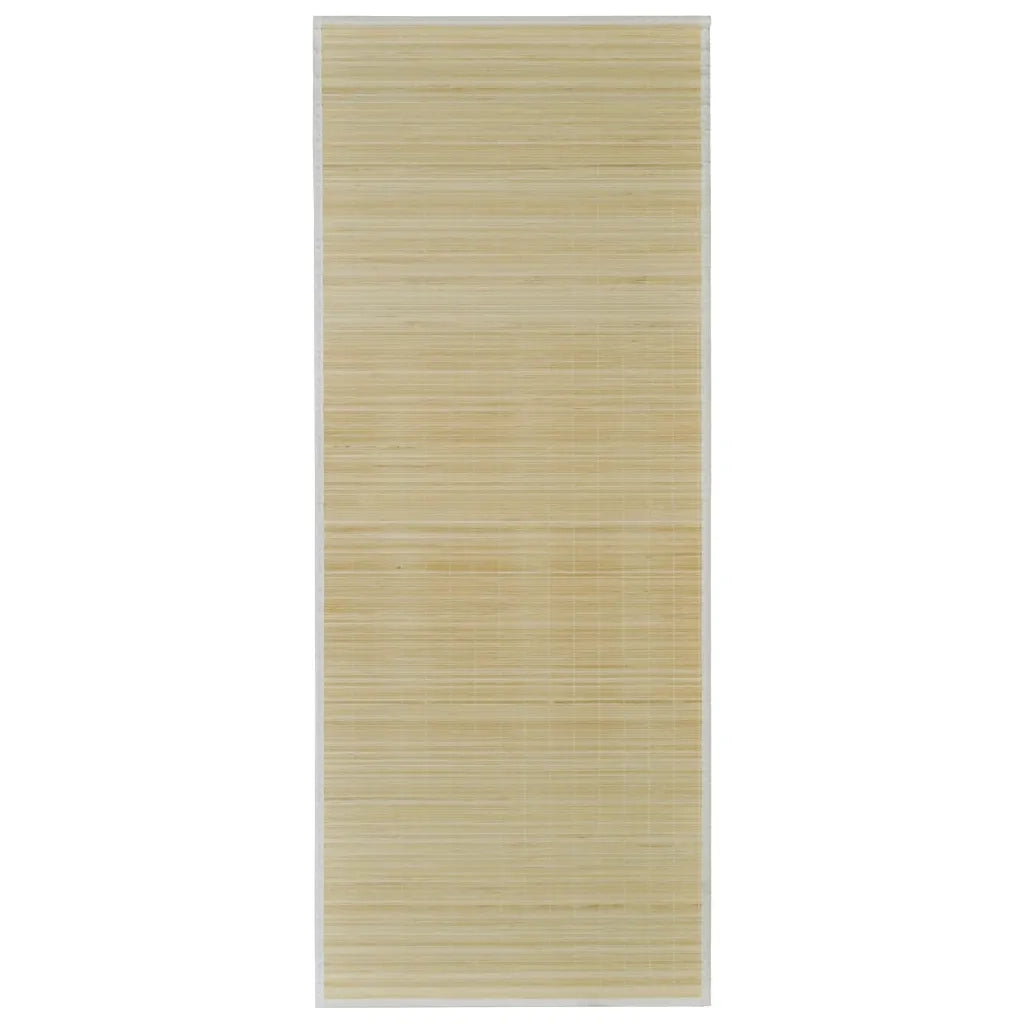 Tappeto Rettangolare in BambÃ¹ Naturale 80 x 300 cmcod mxl 81512