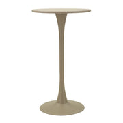 Tavolo Bar Alaska Crema cm ø 60x106