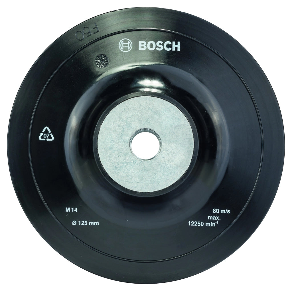 1608601033 - Platorello standard M14 125 mm 125 mm, 12.500 giri/min