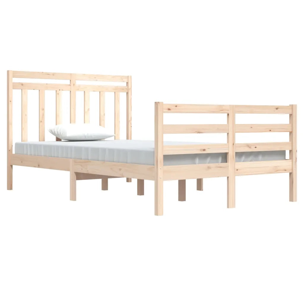 Giroletto-Struttura Letto in Legno Massello 120x200 cm 528496