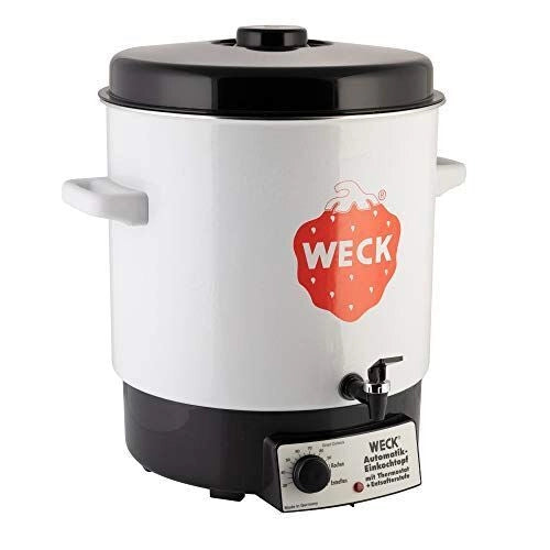 Weck 292008 Robot da cucina multifunzione 29 litri 2000 W con rubinetto di scarico e termostato colore Bianco