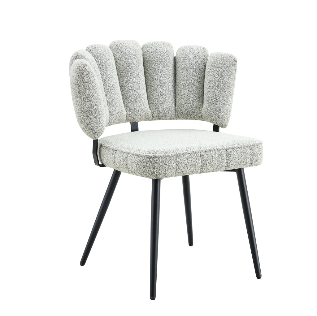 Set tavolo e sedie rotondo 60 cm in MDF effetto legno, 2 posti, nero e grigio