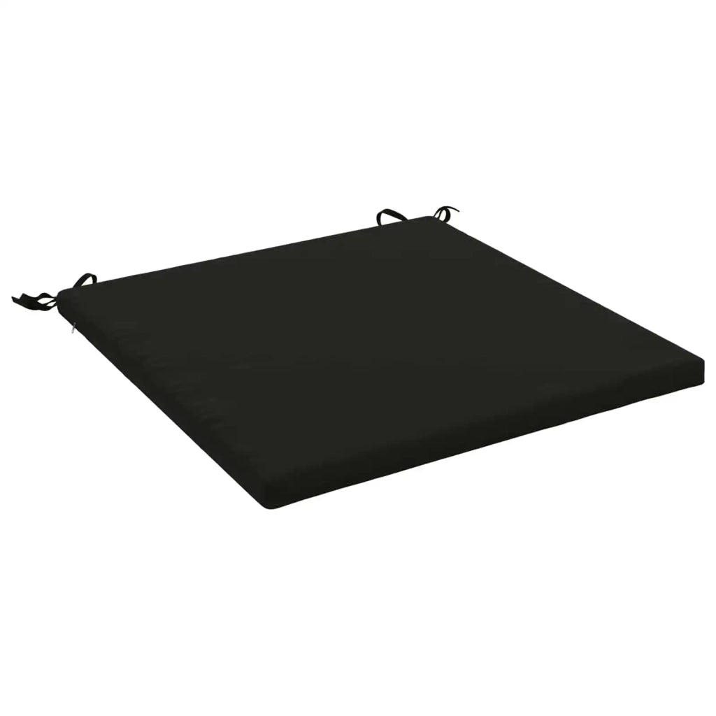 Cuscino per Sedia in Unico Pezzo SOEST 100% Poliestere Nero 944615