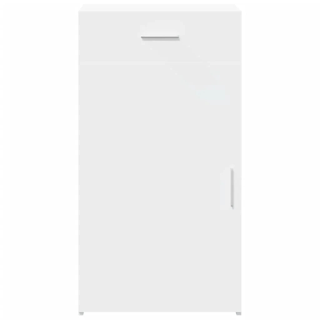 Buffet credenza cassettiera armadio mobile contenitore organizer per cucina soggiorno salotto 50 x 42,5 x 93 cm legno ingegnerizzato bianco 02_0030320