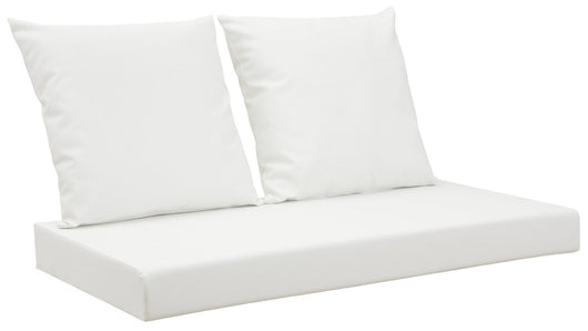Cuscini per Pallet 120x80 cm Seduta e Schienale in Similpelle Mariotti Belem Bianco