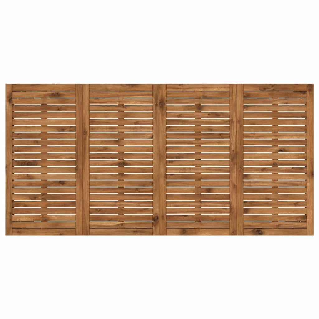 Tavolo da cena da giardino Naturale e Caffè 147 x 88,5 x 75 cm 901324