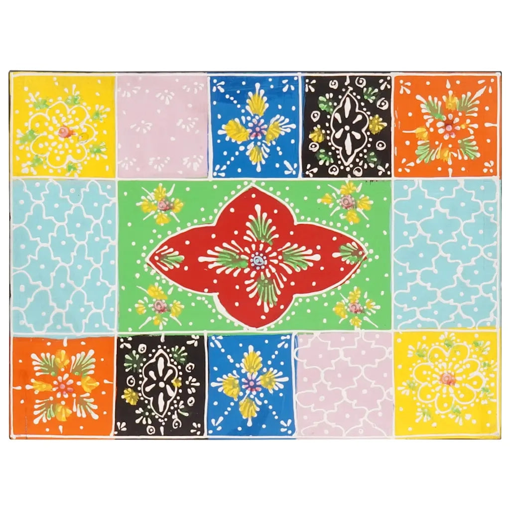 Armadio da Notte con cassetto 2 pcs Multicolore 40 x 30 x 40 cm 4017589