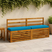 Cuscini per Panchina a 2 Pezzi VUGHT 2 pcs 100% Poliestere 950457