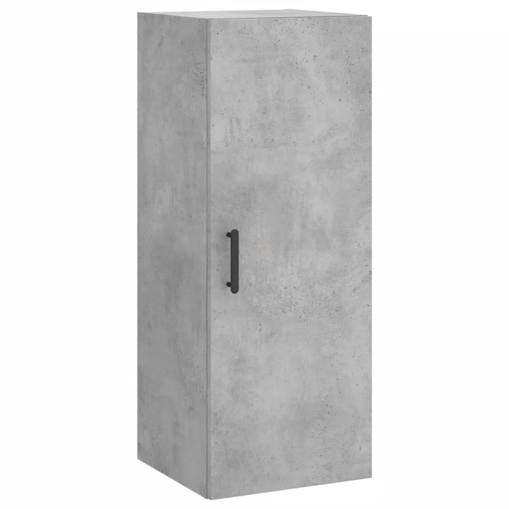 Credenza Grigio Cemento 34,5x34x180 cm in Legno Multistrato 3198797