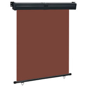 Tenda Laterale per Terrazzo 140x250 cm Marrone cod mxl 54809