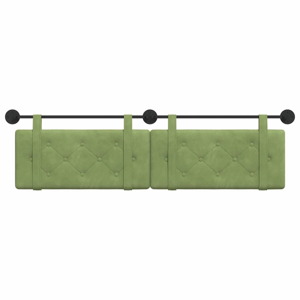 Testiera sospesa Verde chiaro Velluto 42031720