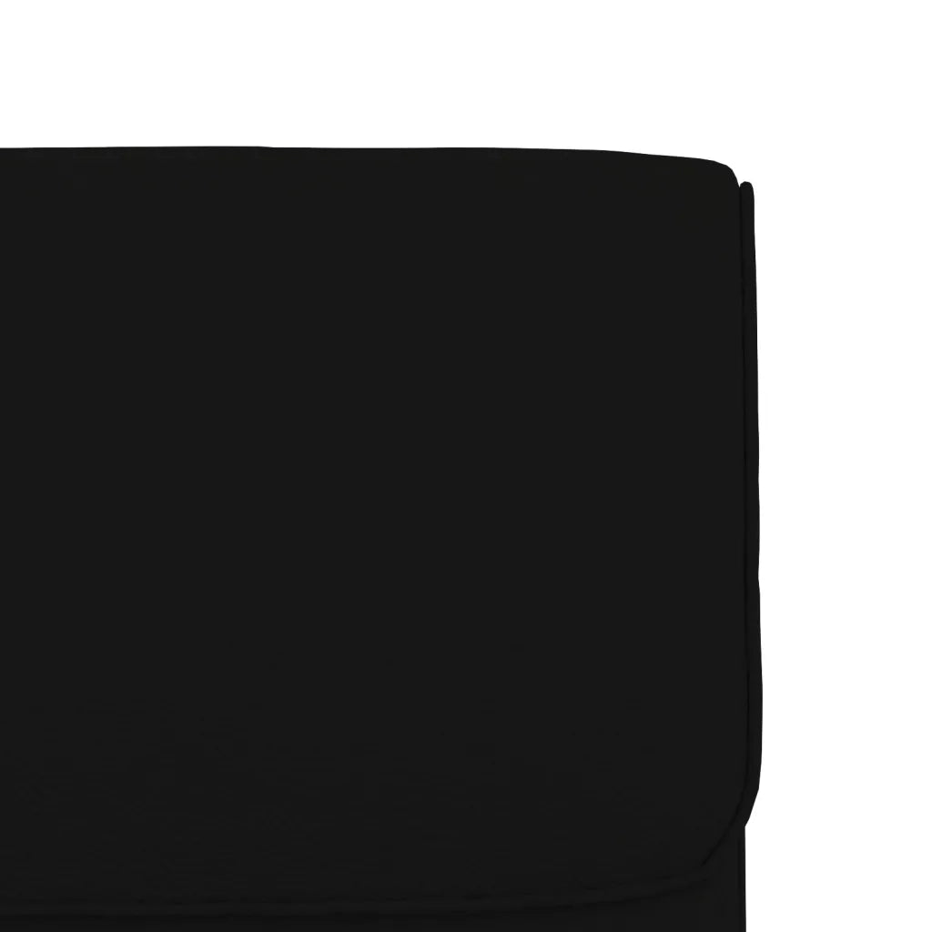 Sedia Lounge Nera 55x64x80 cm in Similpelle 351360