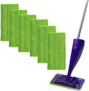 6 pezzi di microfibra asciutta adatta per Swiffer WetJet - pannelli di asciugatura riciclabili - pannelli di asciugatura per sostituire il panno - pannelli di asciugatura per pulizia del pavimento