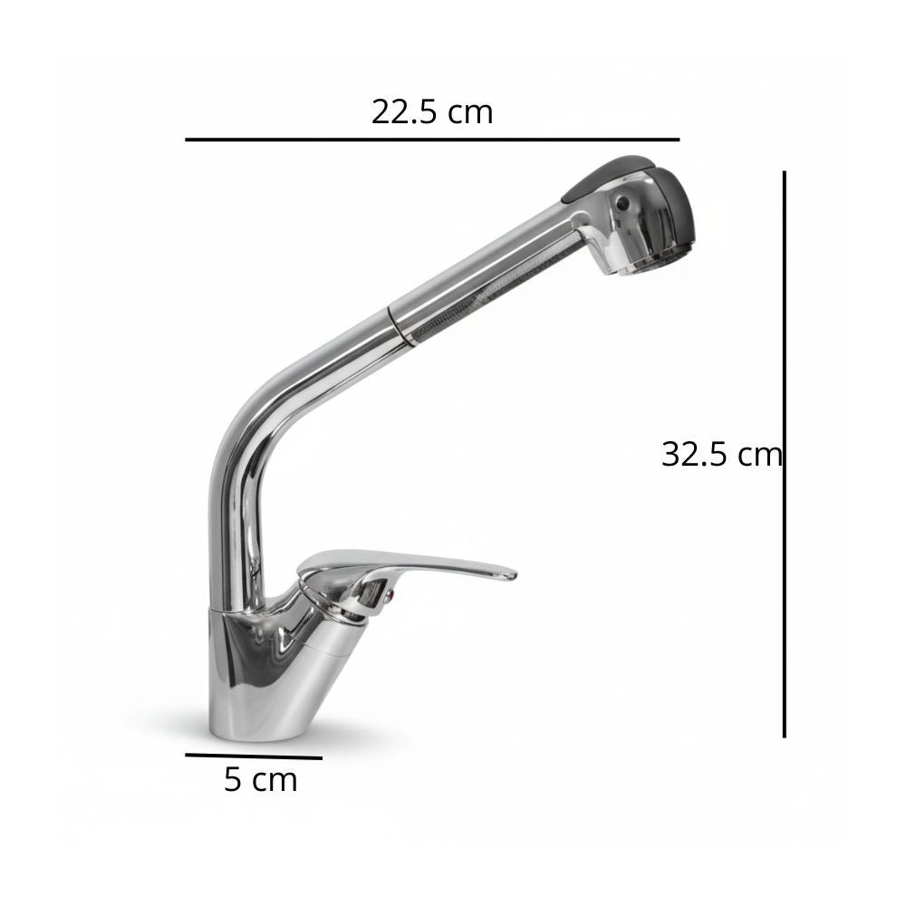 Miscelatore lavello cucina  Colorado finitura cromo