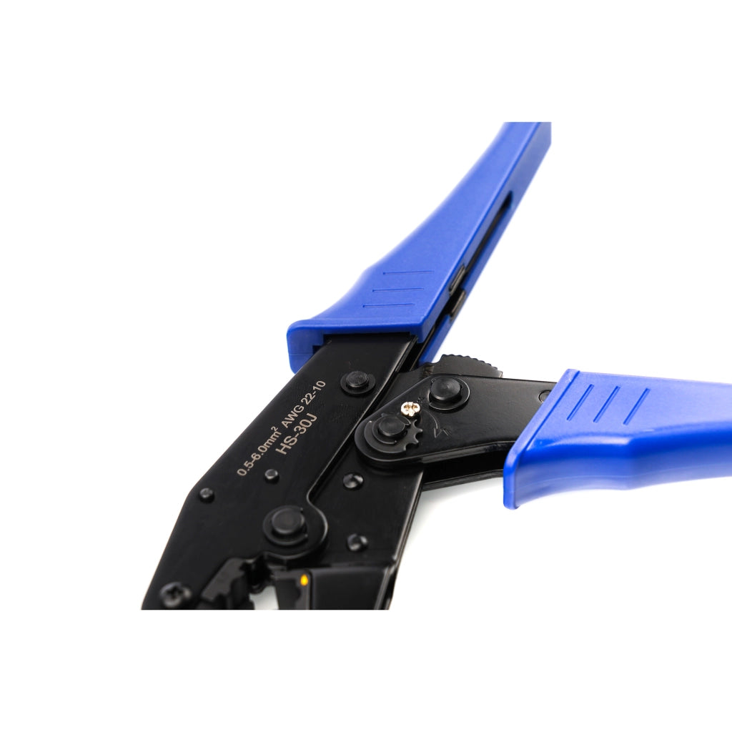 Pinza Crimpatrice per Terminali Elettrici 0,5-6 mm – Ergonomica e Precisa | Blocco di Sicurezza