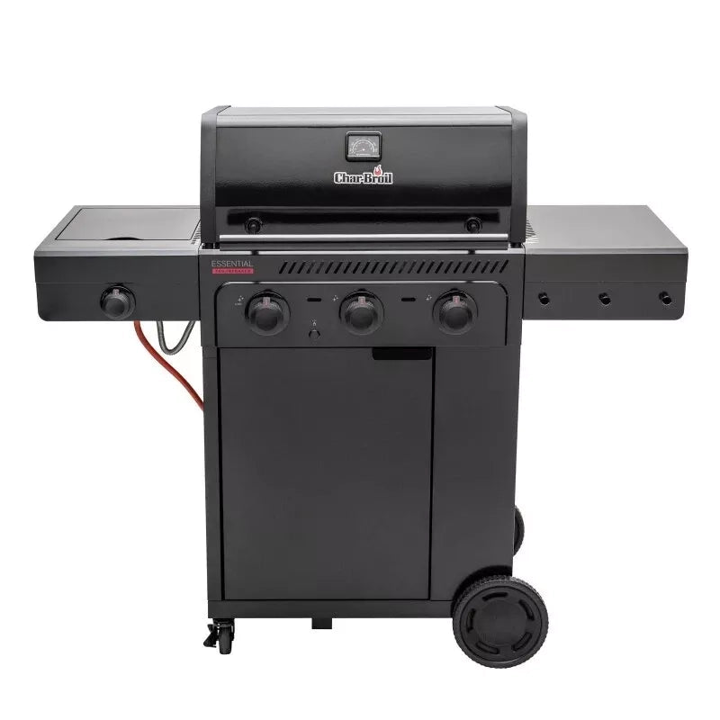 Barbecue a gas Char-Broil Essential 3 G con 3 bruciatori. griglie in ghisa