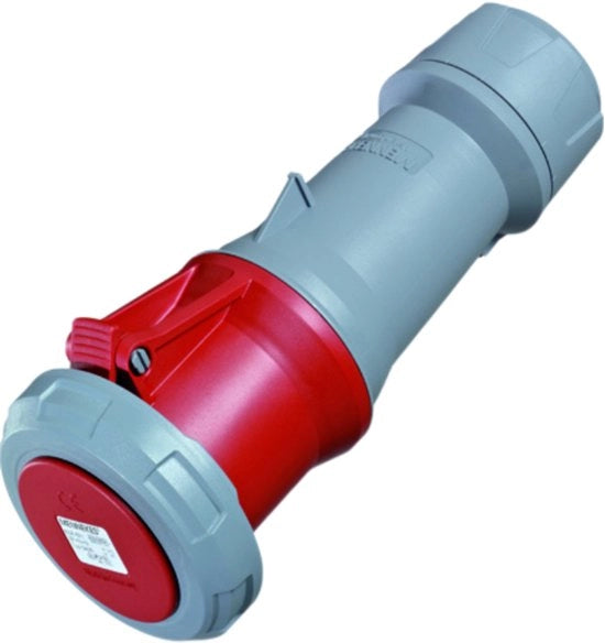 Contrastekker Mennekes 125A 5P 6H 400V PowerTOP Plus a Scoperto - Rosso