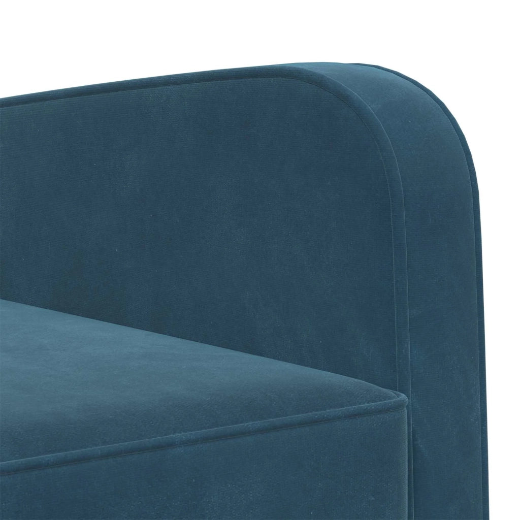 Poltrona Blu Velluto 42043421