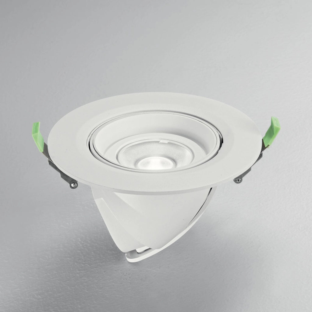 INCASSO DELTA BIANCO 38FM 30W 6500K 6080LM 19,5X23CM ADATTO A GENERI ALIMENTARI