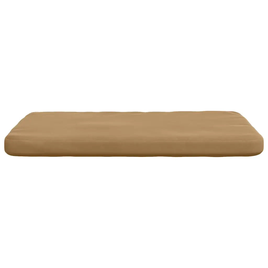 Cuscini per Seduta 4 pcs Marrone 40 x 40 x 3 cm Velluto