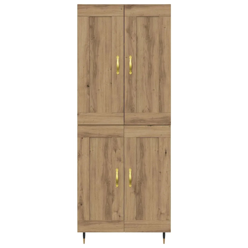 Credenza Rovere artigianale 69,5 x 34 x 90 cm Legno multistrato 3402748