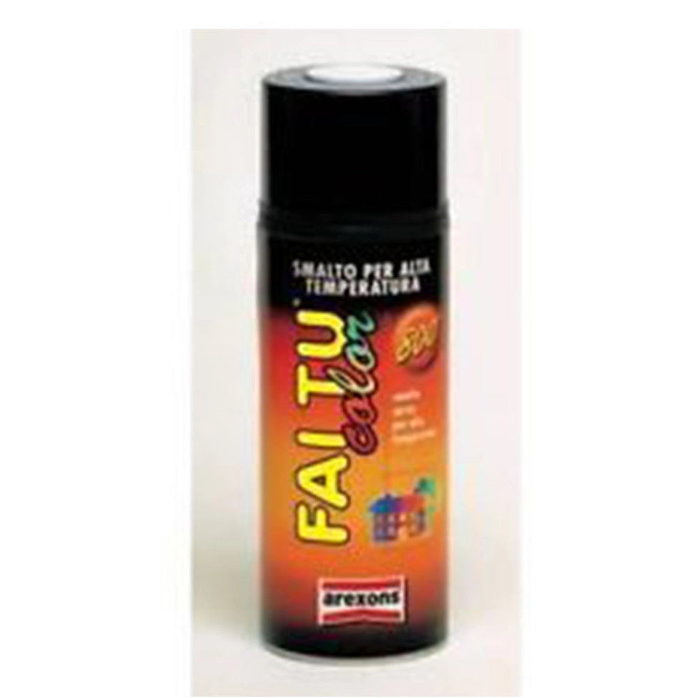 Trade Shop - Vernice Spray Nero Per Marmitte Scarico Nero Alta Temperatura 2332 -