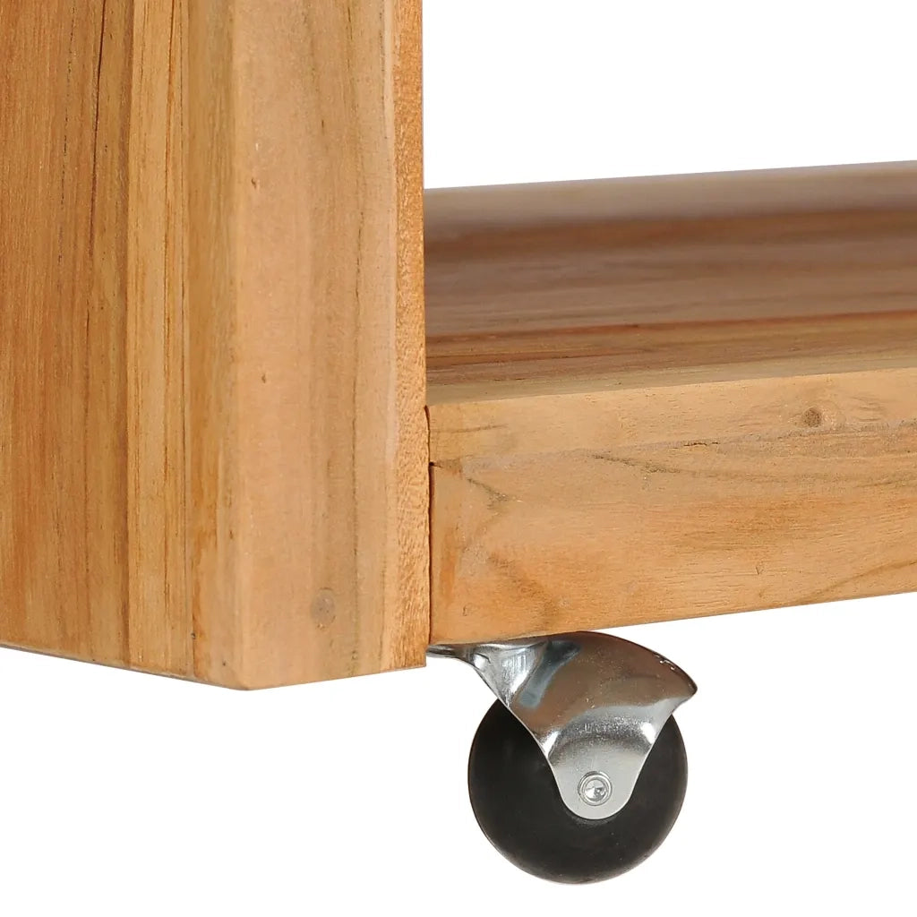 Tavolino da CaffÃ¨ 110x60x40 cm in Legno Massello di Teak cod mxl 18032