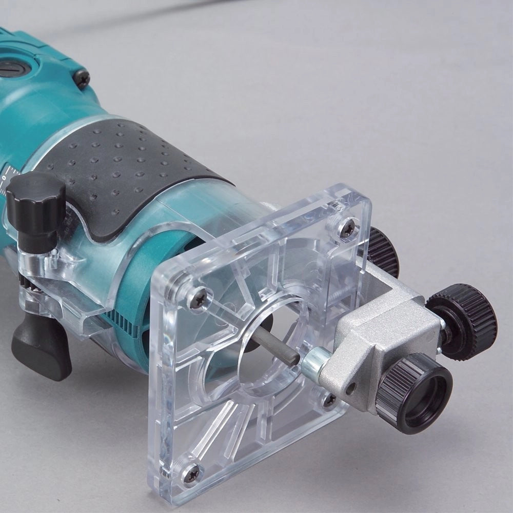 Trade Shop - Rifilatore 6mm Fresatrice 530w 3000rpm Ad Immersione Makita 3709 A Base Fissa -