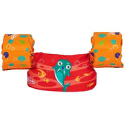 Trade Shop - Gilet Salvagente Per Bambini Design Tricheco Giubbotto Galleggiante Con Braccioli 90139 -