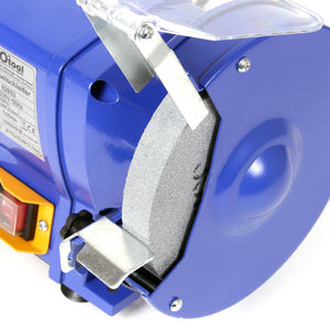 Smerigliatrice doppia 250W Ø mole 150mm Con mola a grana grossa e mola a grana fine