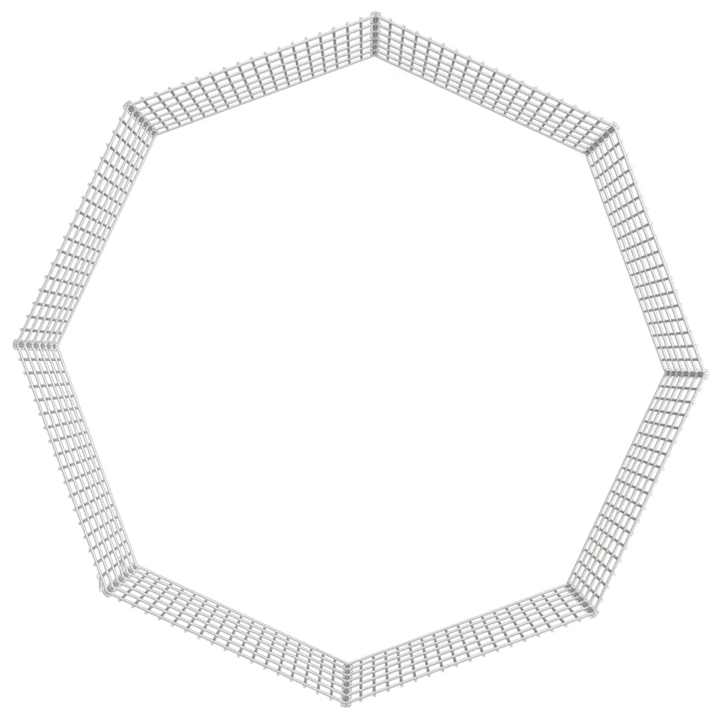 Recinto per Animali Ruspante 8 Pannelli 54x60 cm Ferro Zincato CFW9496090