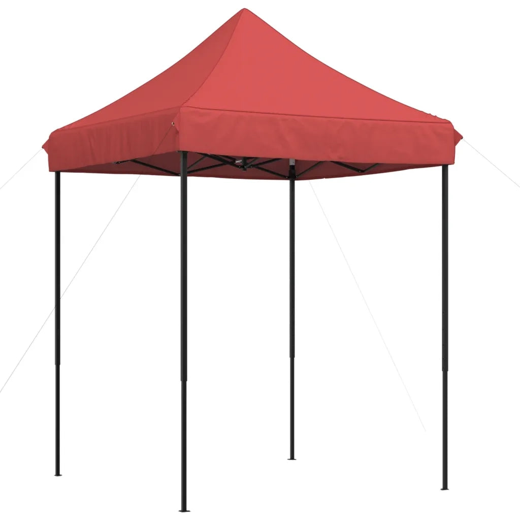 Tenda da Festa Pieghevole Pop-Up Bordò 200x200x306 cm 4004987