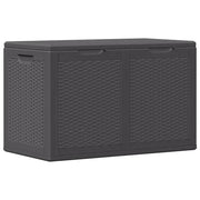Baule da Giardino 180 L Nero in Rattan PP CFW6125181