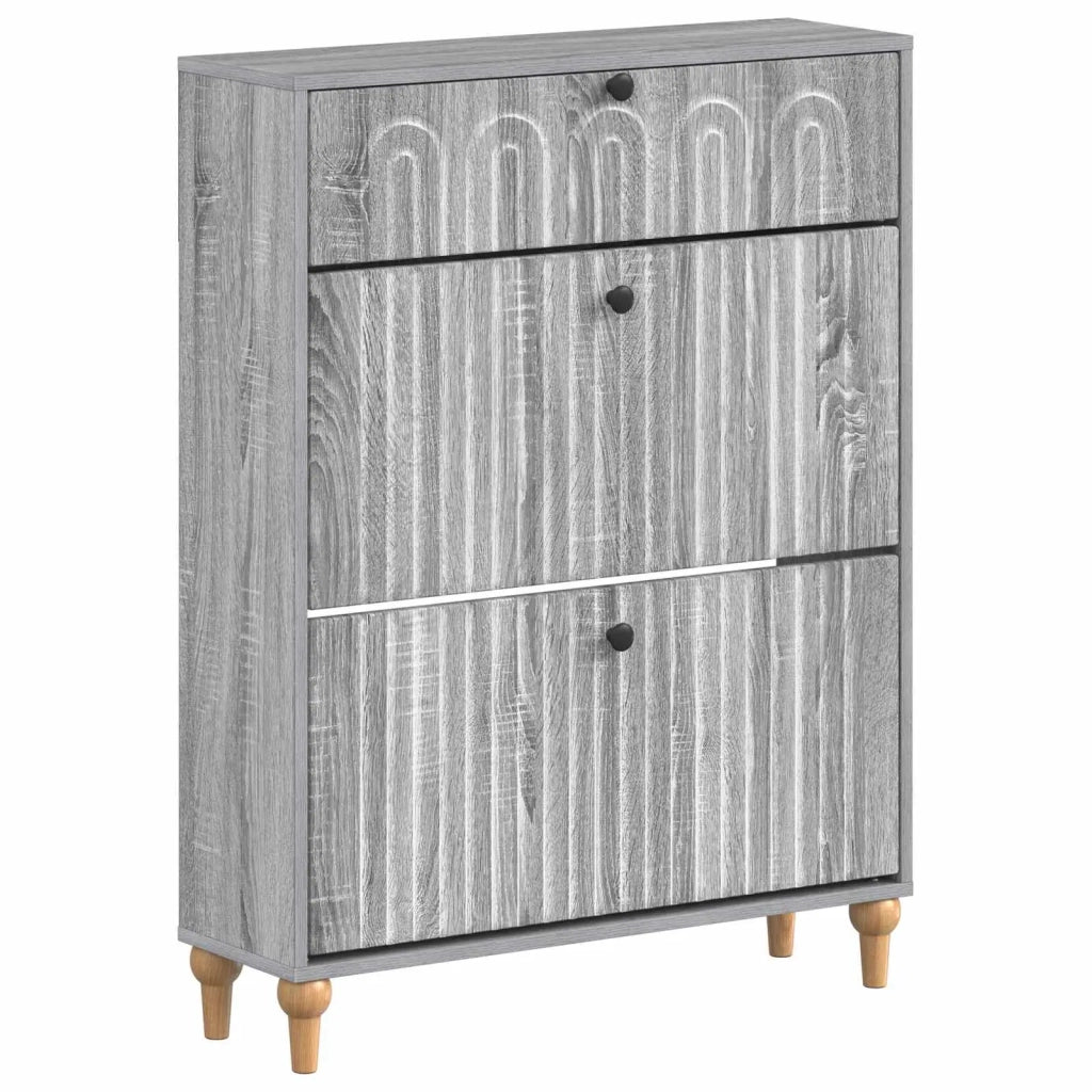 Mobile per scarpe ALKMAAR 78 x 24 x 103 cm Legno ingegnerizzato 896221
