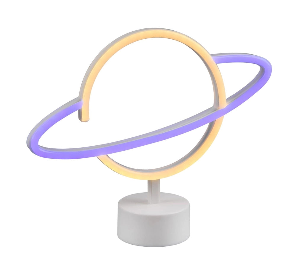 Lampada da tavolo PLANET bianca LED 2W RL R55370101